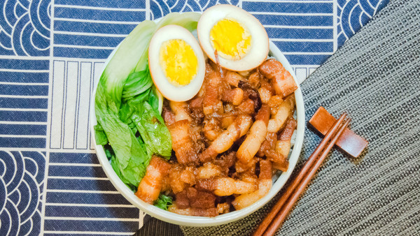 台式鹵肉飯，愛上入口即化的五花肉